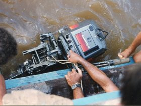 1993 Sank Yamaha 40  and retrieved it